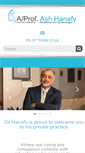 Mobile Screenshot of drashhanafy.com